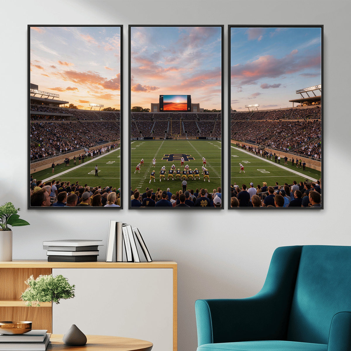 54464530-MGV-CV-36X24 - Stadium Wall Art Canvas Print