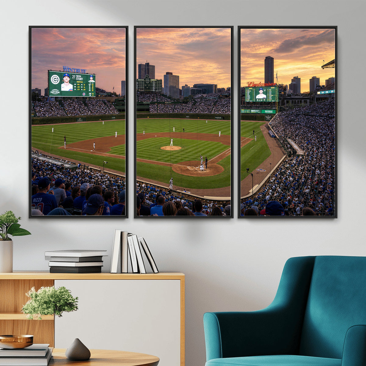 41641466-MGV-CV-36X24 - Stadium Wall Art Canvas Print