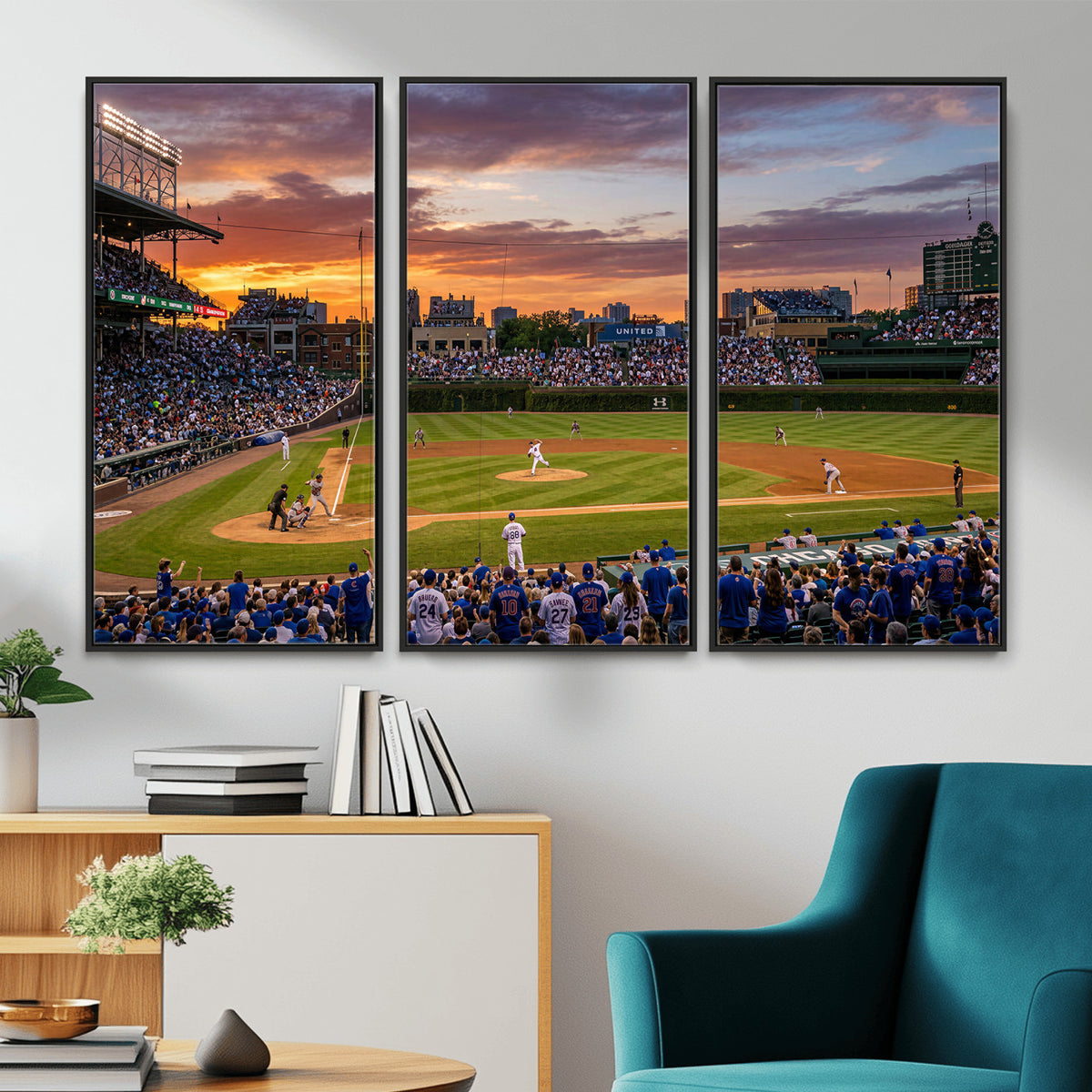 71103551-MGV-CV-36X24 - Stadium Wall Art Canvas Print
