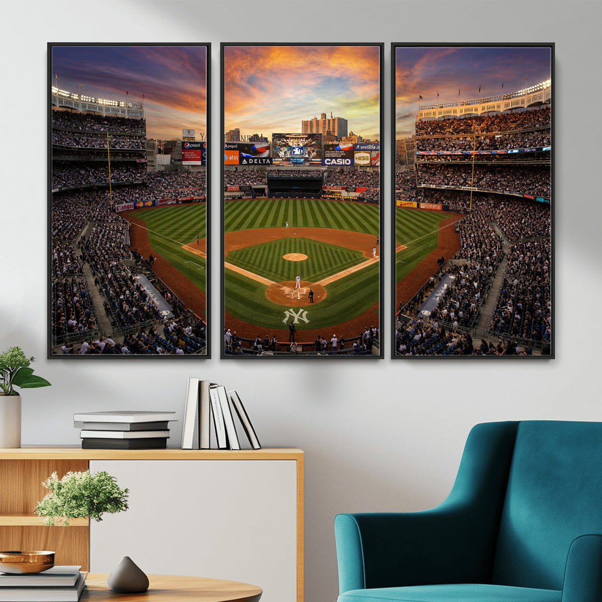 71157927-MGV-CV-36X24 - Stadium Wall Art Canvas Print