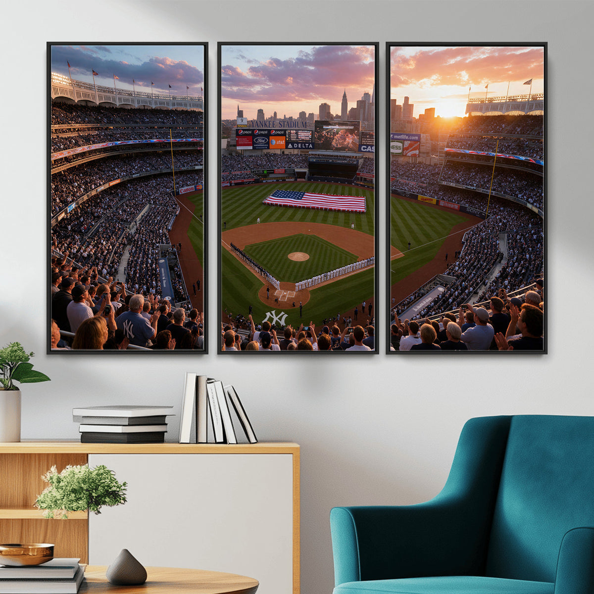 43632742-MGV-CV-36X24 - Stadium Wall Art Canvas Print