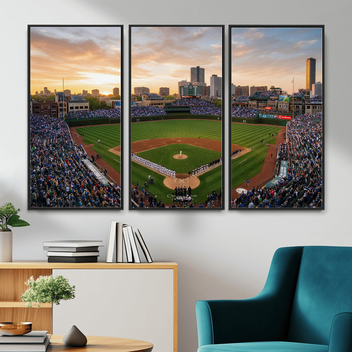 76885212-MGV-CV-36X24 - Stadium Wall Art Canvas Print