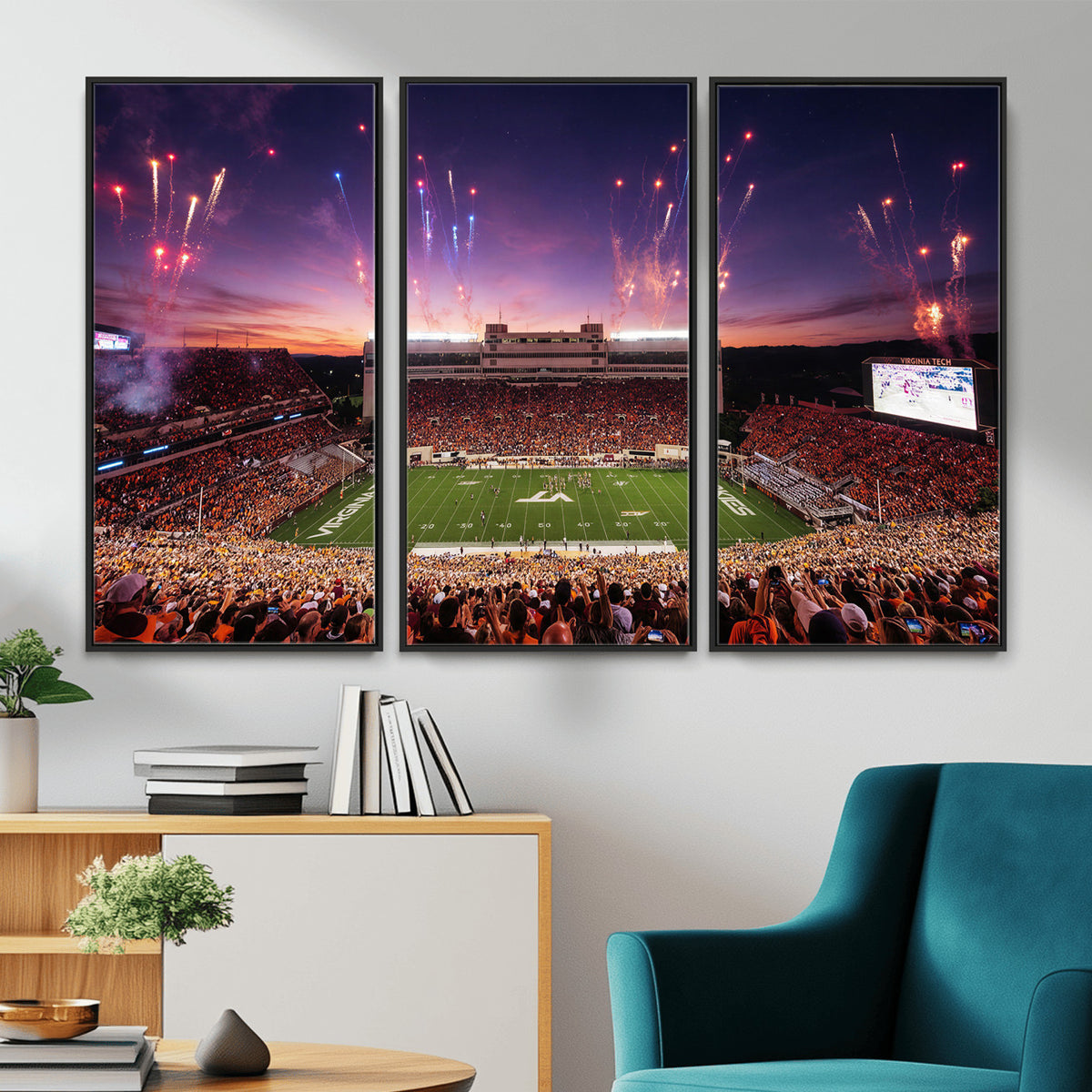 60785214-MGV-CV-36X24 - Stadium Wall Art Canvas Print