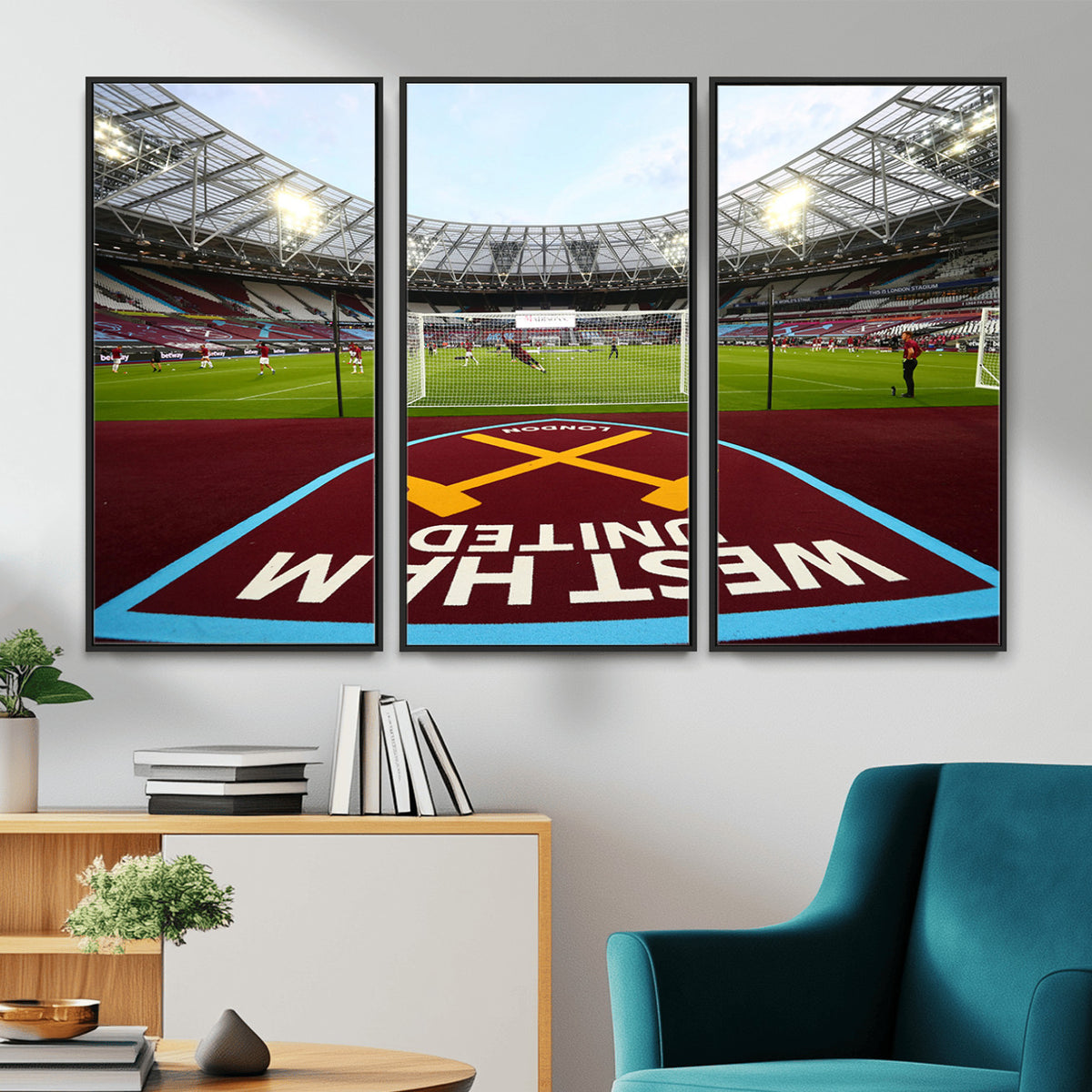 77367-MGV-CV-36X24 - West Ham United FC Stadium Canvas Wall Art, London Stadium