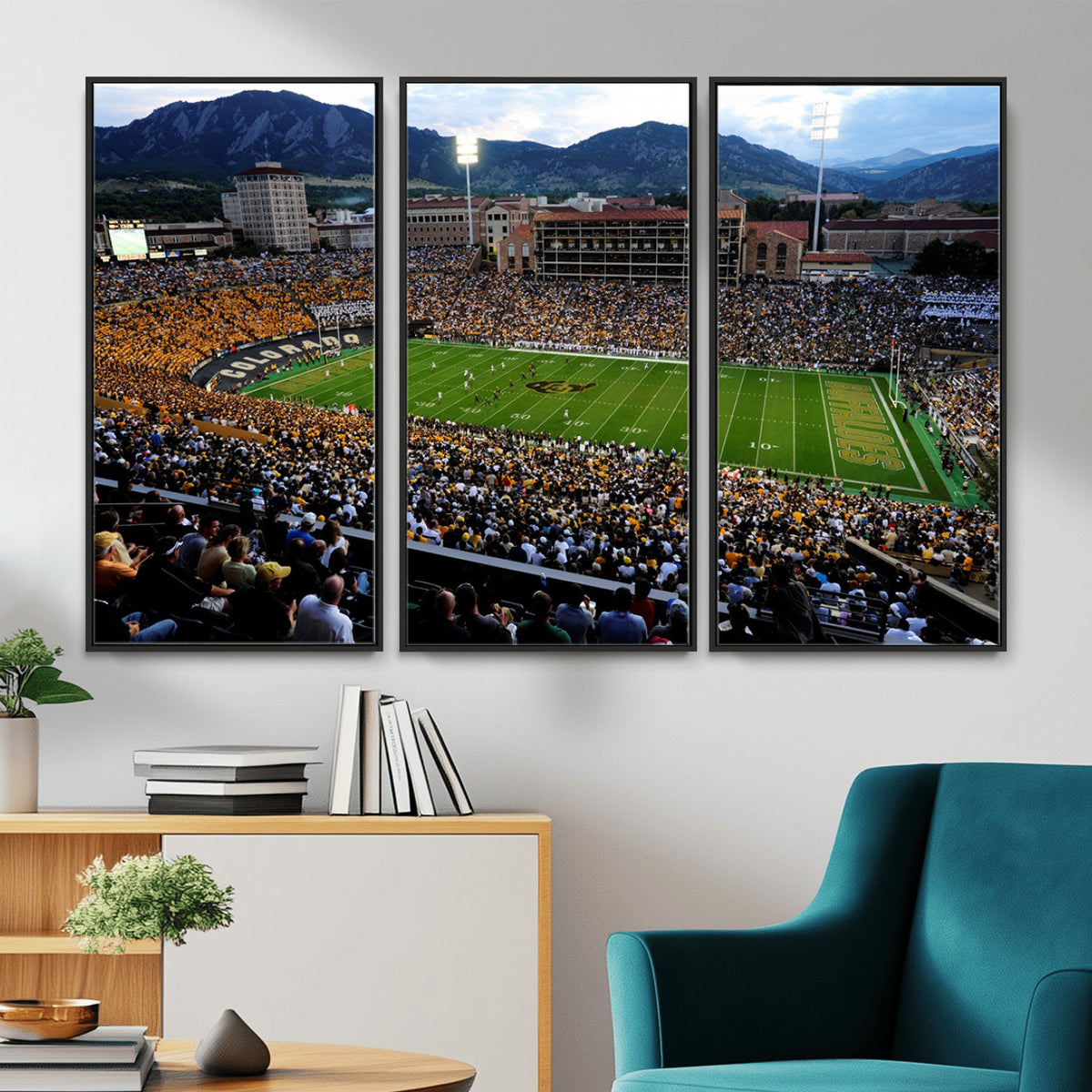 60552-MGV-CV-36X24 - Folsom Field, University of Colorado Buffaloes Football