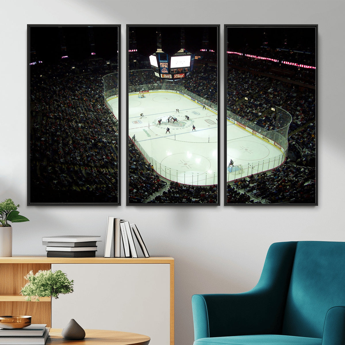 38823-MGV-CV-36X24 - Nationwide Arena Ohio Columbus Blue Jackets Hockey Stadium
