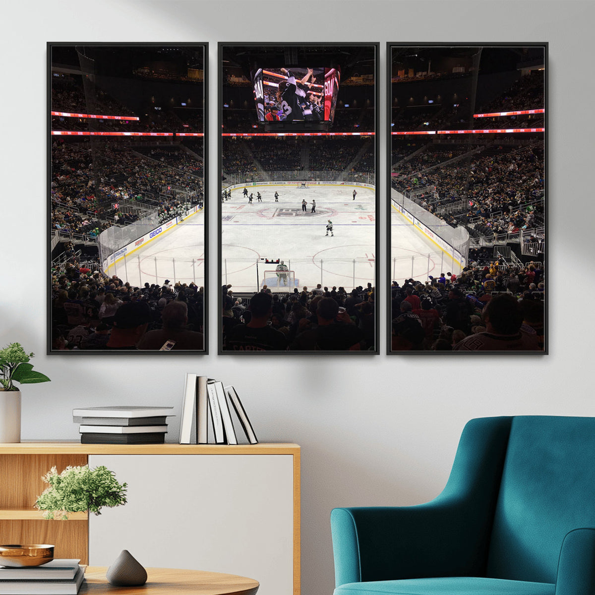 14802-MGV-CV-36X24 - T Mobile Arena Paradise Nevada Vegas Golden Knights Ice Hockey Stadium