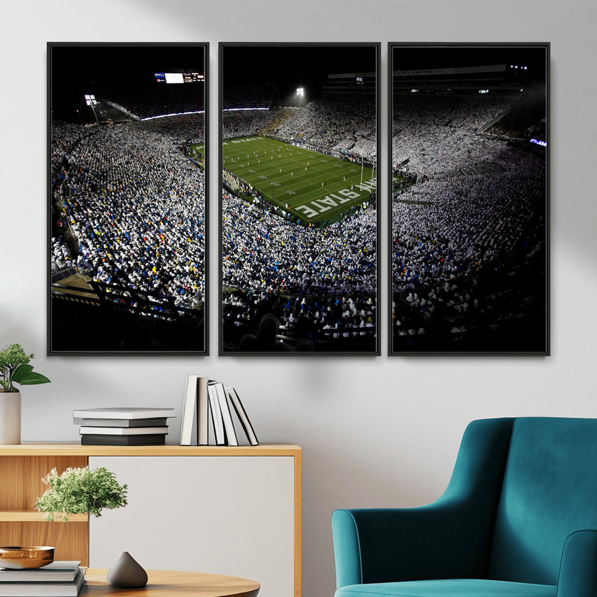 96825-MGV-CV-36X24 - Penn State Football Stadium Wall Art - Beaver Stadium Canvas Print