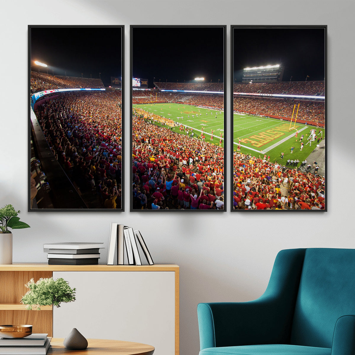 35139-MGV-CV-36X24 - Iowa State University Cyclones Canvas Print, Jack Trice Stadium