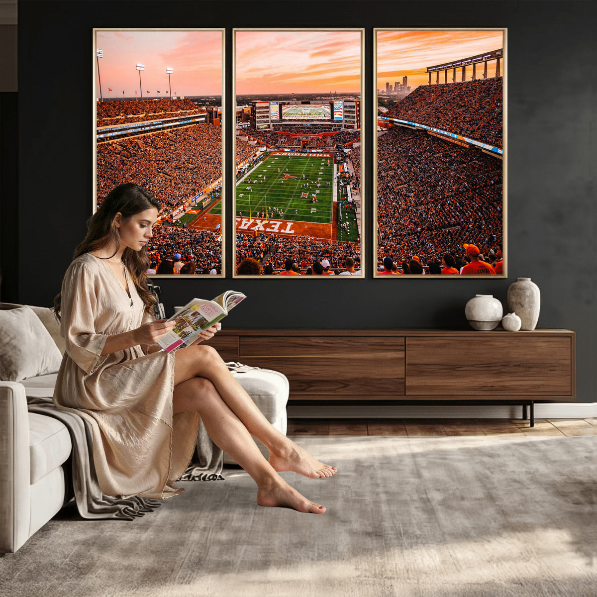 24606043-MGV-CV-36X24 - Stadium Wall Art Canvas Print
