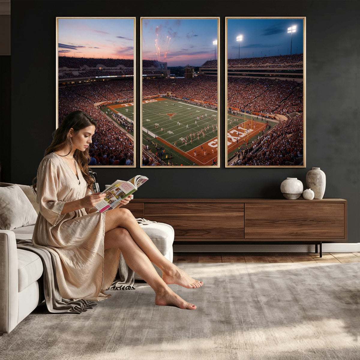 31666911-MGV-CV-36X24 - Stadium Wall Art Canvas Print