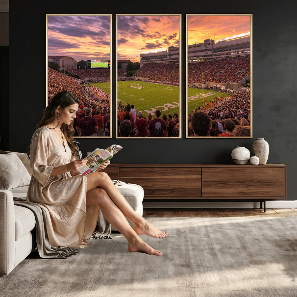 20221405-MGV-CV-36X24 - Stadium Wall Art Canvas Print