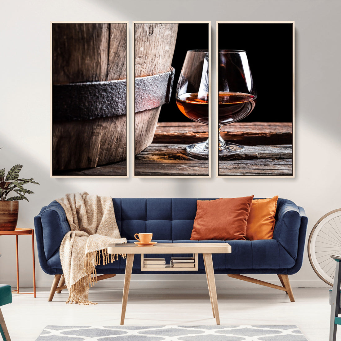 Scots Whiskey Wall Art Canvas Print
