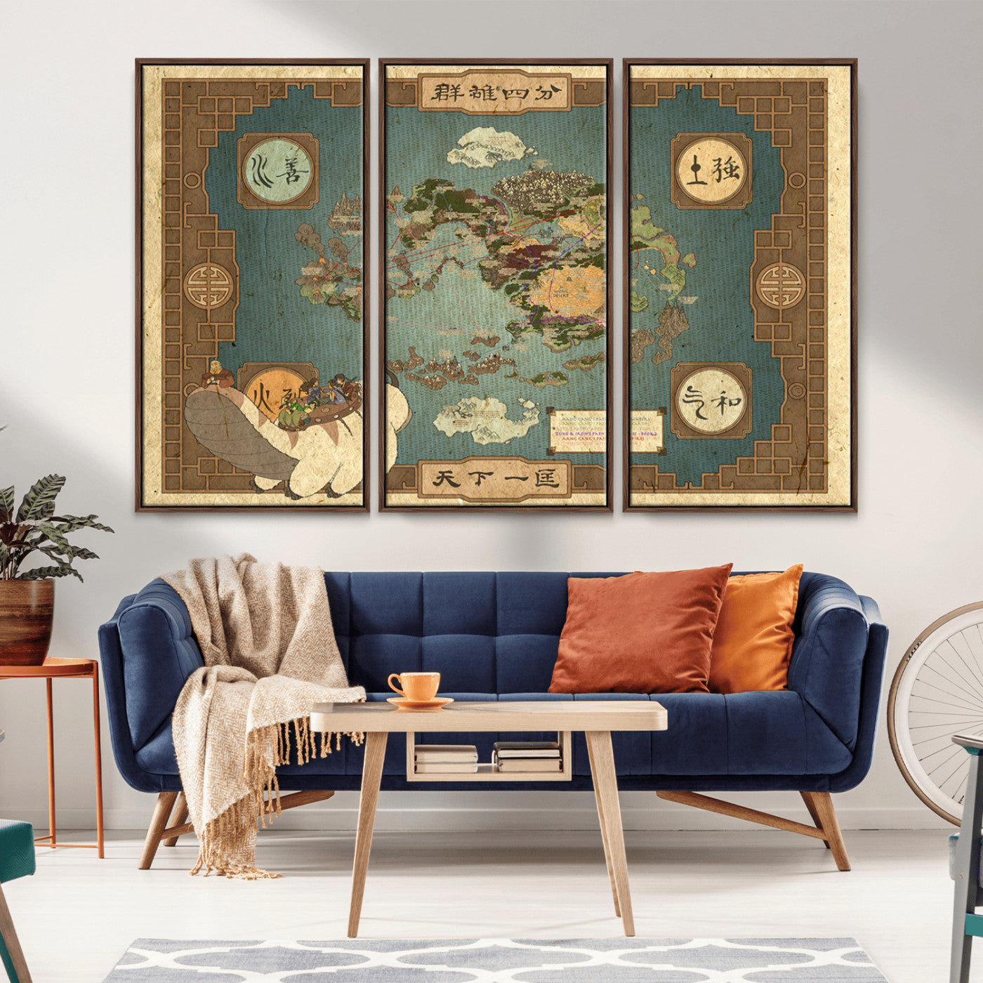 MGV-FC-48X32-3P - Push Pin World Map Canvas Print – Framed Wall Art for Couples to Track Their Travels – Anniversary