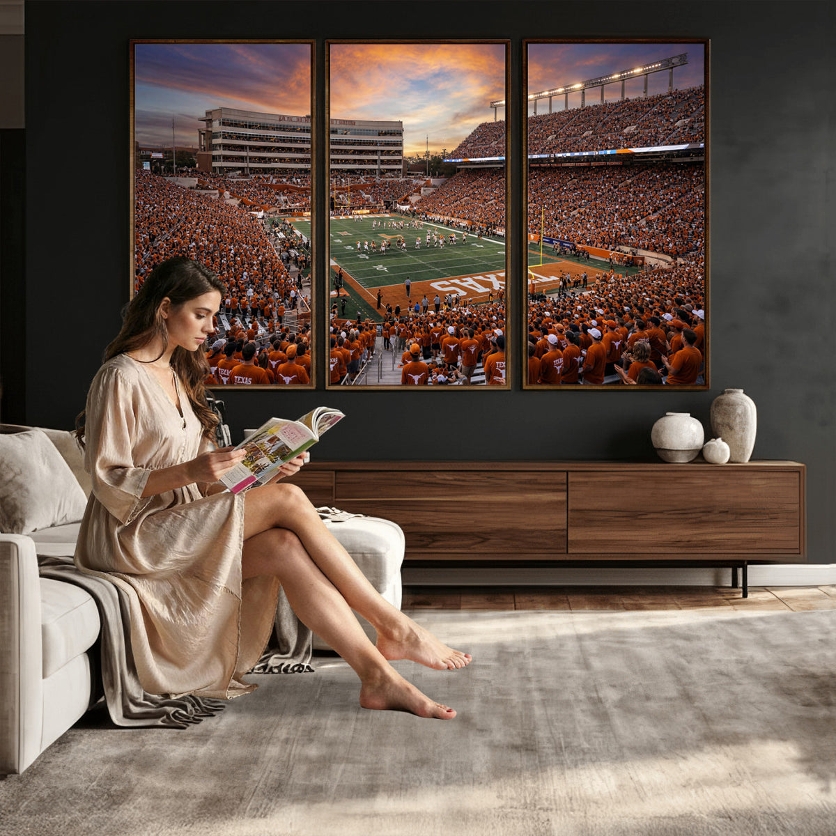 23560699-MGV-CV-36X24 - Stadium Wall Art Canvas Print
