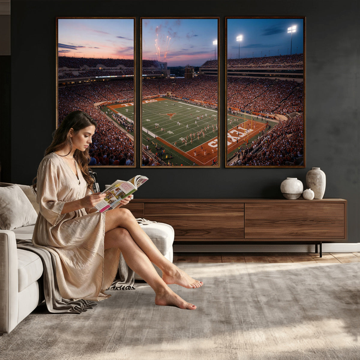 31666911-MGV-CV-36X24 - Stadium Wall Art Canvas Print
