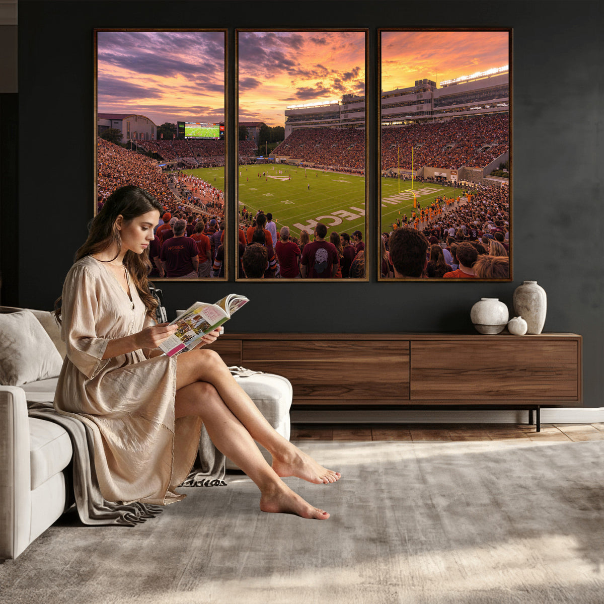 20221405-MGV-CV-36X24 - Stadium Wall Art Canvas Print