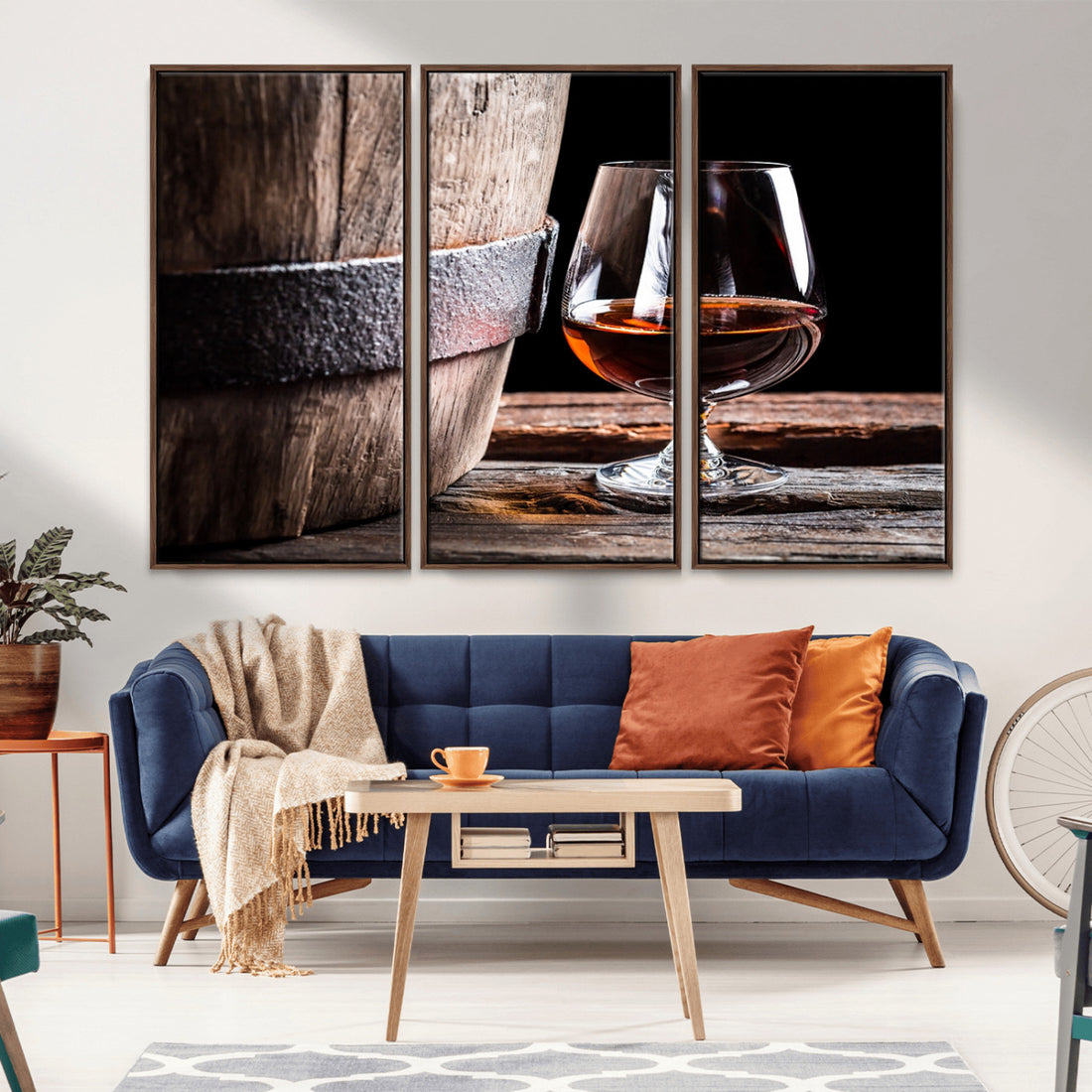 Scots Whiskey Wall Art Canvas Print