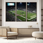 81740-MGV-FC-48X32-3P_Walnut-UAB Blazers Football Team Print - Birmingham Protective Stadium Wall Art Canvas Print