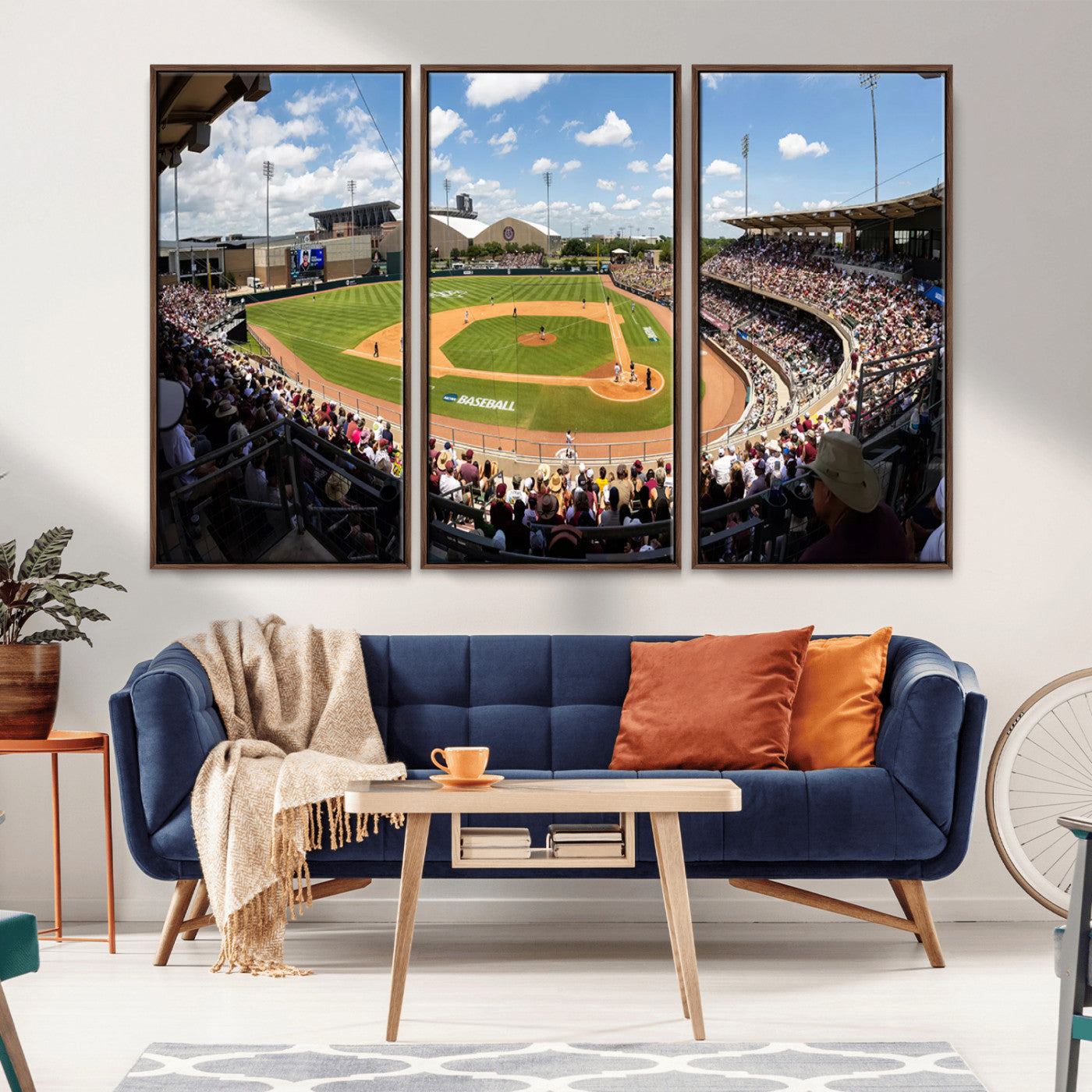 MGV-FC-48X32-3P - The Texas A&M University Aggies Athletics Team Print - College Station Kyle Field Wall Art Canvas