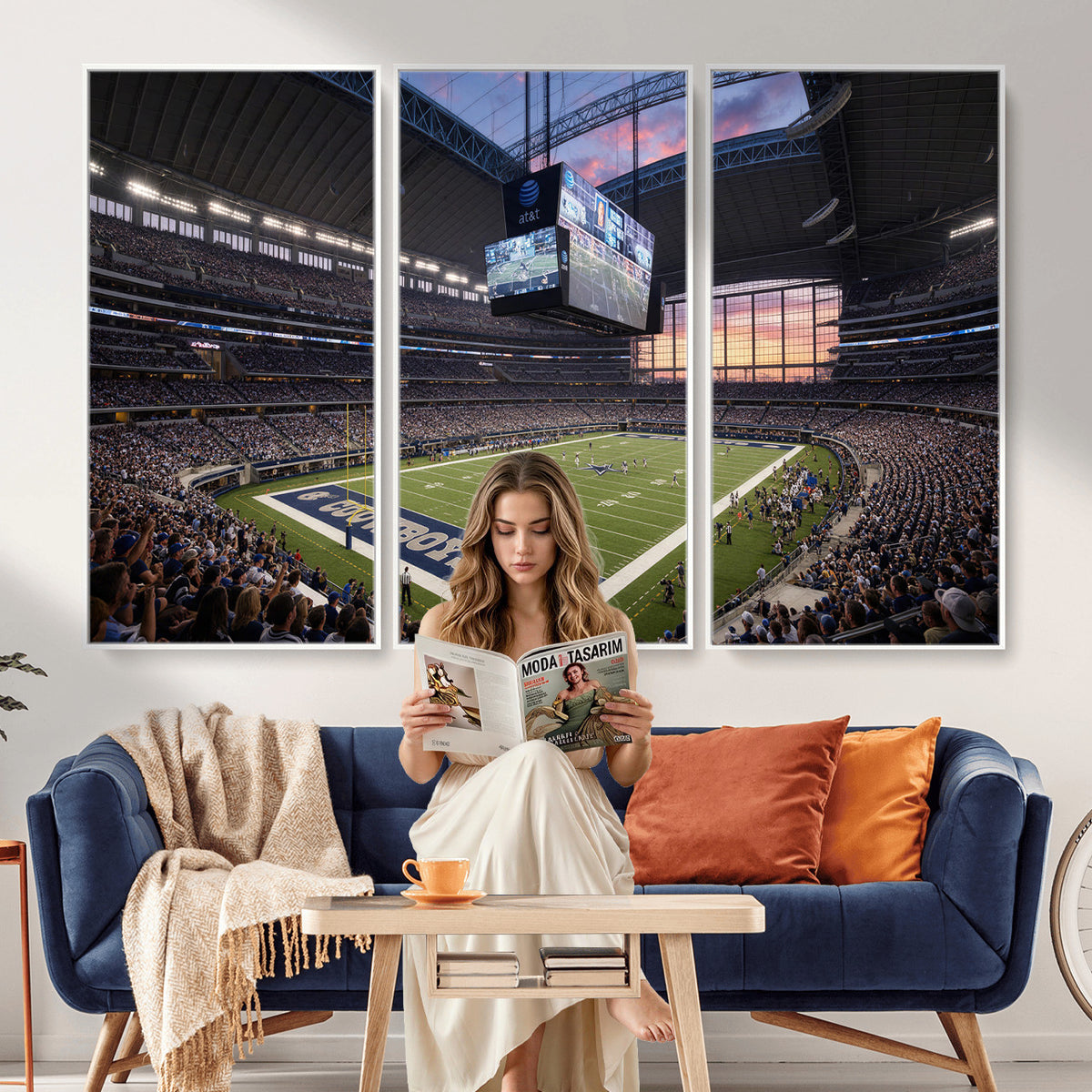 94095904-MGV-CV-36X24 - Stadium Wall Art Canvas Print