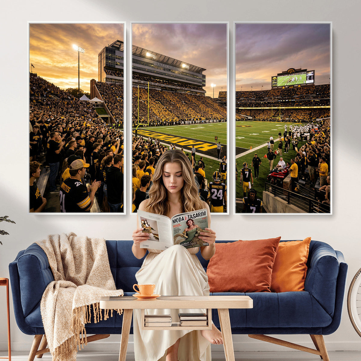 60847729-MGV-CV-36X24 - Stadium Wall Art Canvas Print