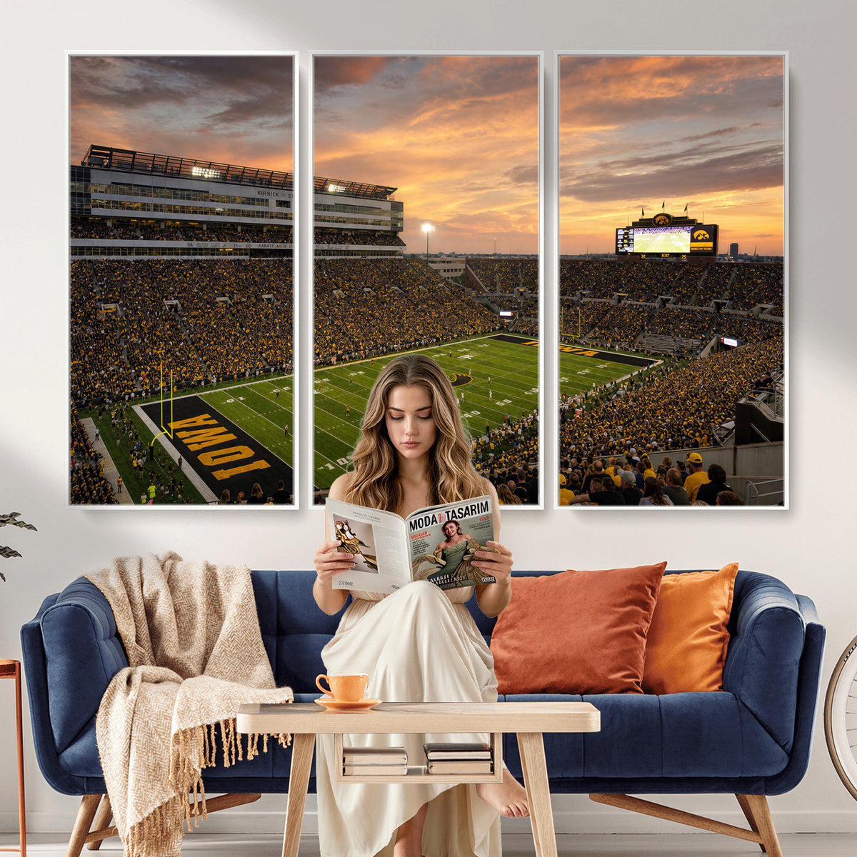 84993181-MGV-CV-36X24 - Stadium Wall Art Canvas Print