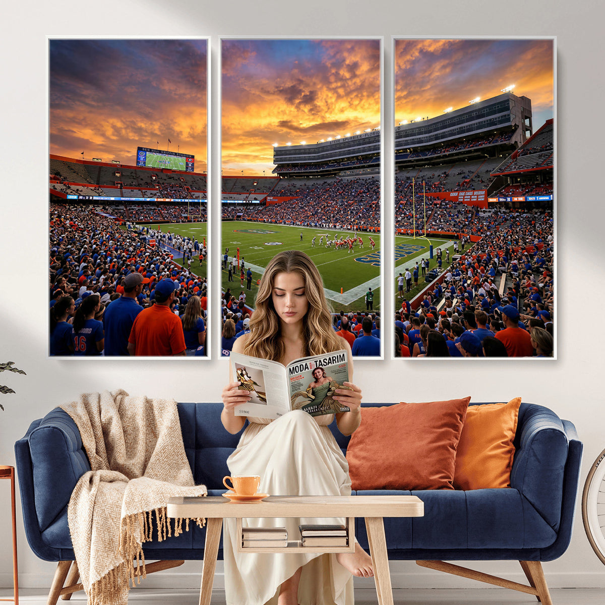23829865-MGV-CV-36X24 - Stadium Wall Art Canvas Print