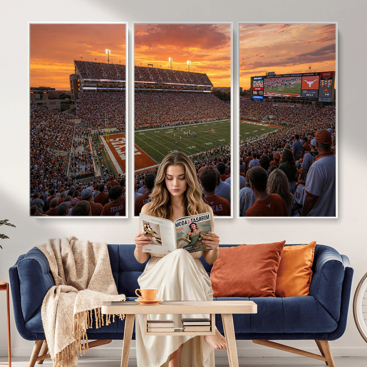 50466060-MGV-CV-36X24 - Stadium Wall Art Canvas Print