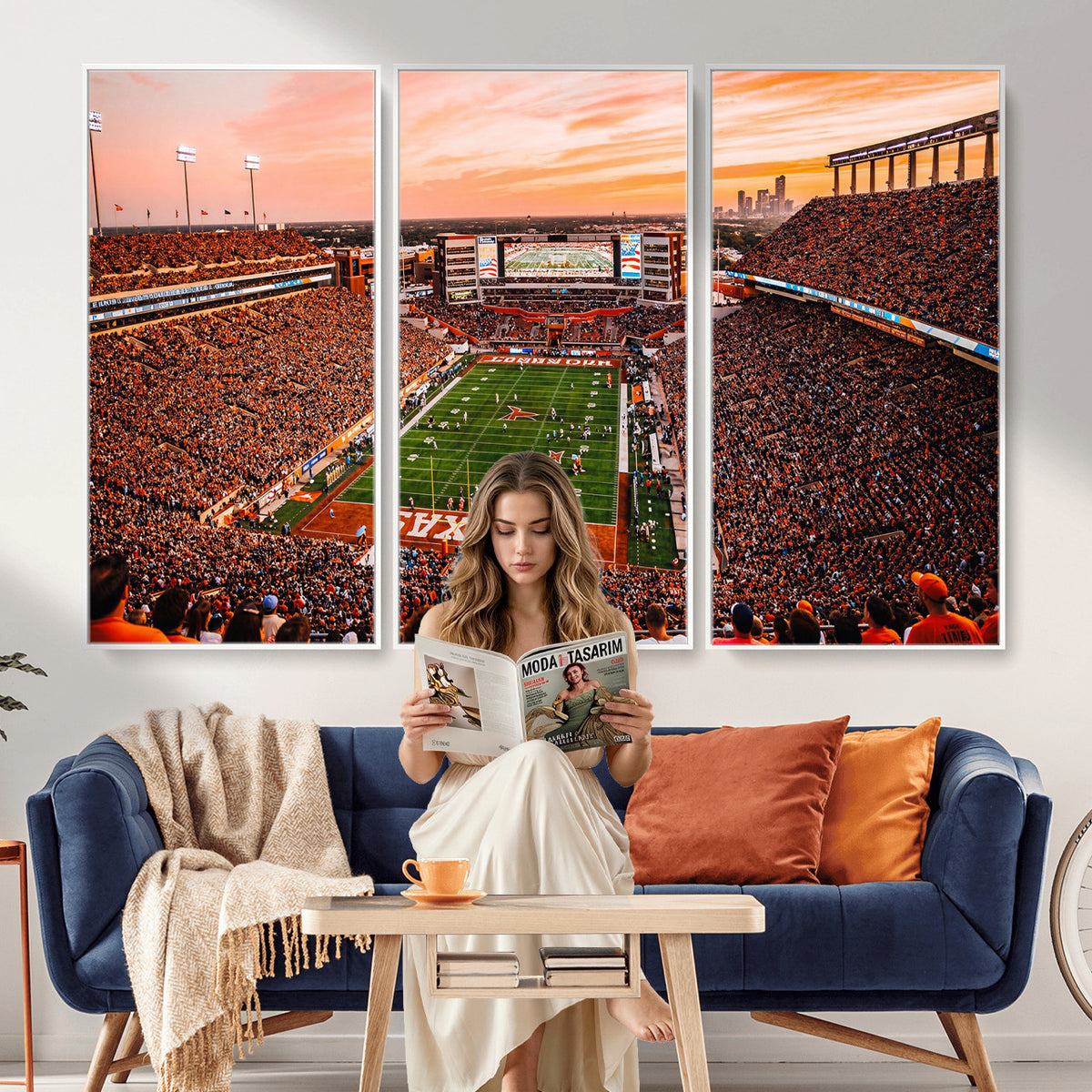 24606043-MGV-CV-36X24 - Stadium Wall Art Canvas Print