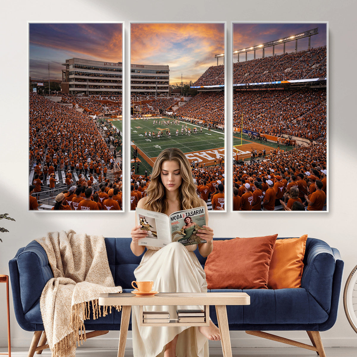 23560699-MGV-CV-36X24 - Stadium Wall Art Canvas Print