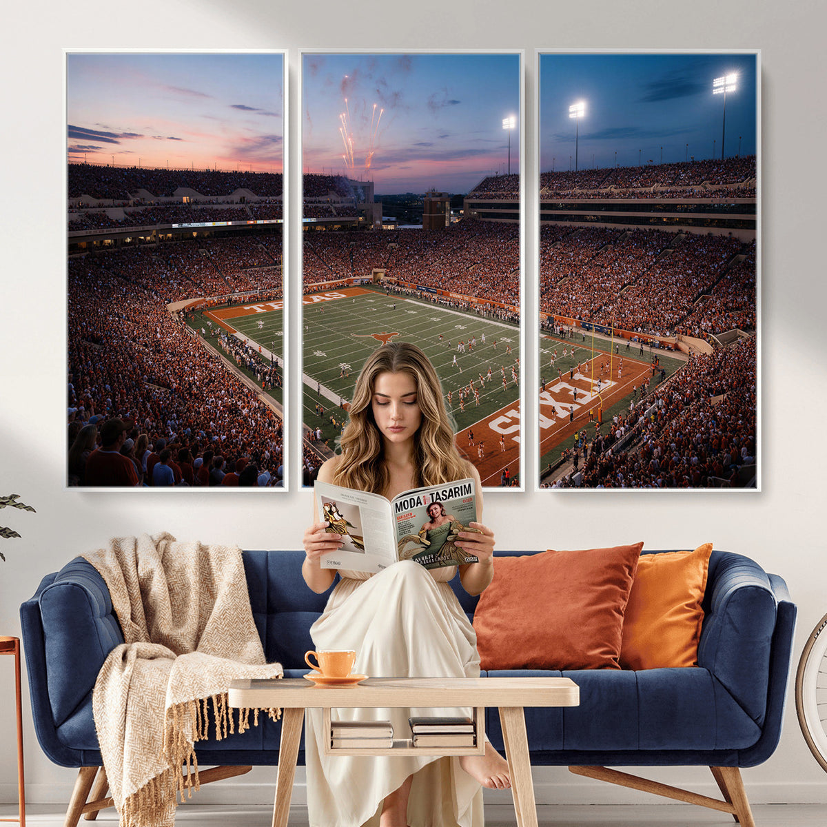 31666911-MGV-CV-36X24 - Stadium Wall Art Canvas Print