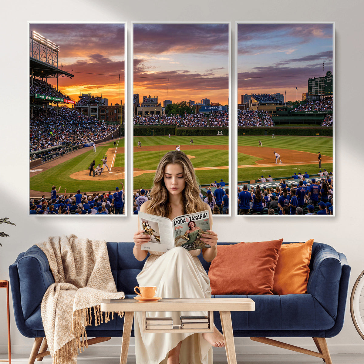 71103551-MGV-CV-36X24 - Stadium Wall Art Canvas Print