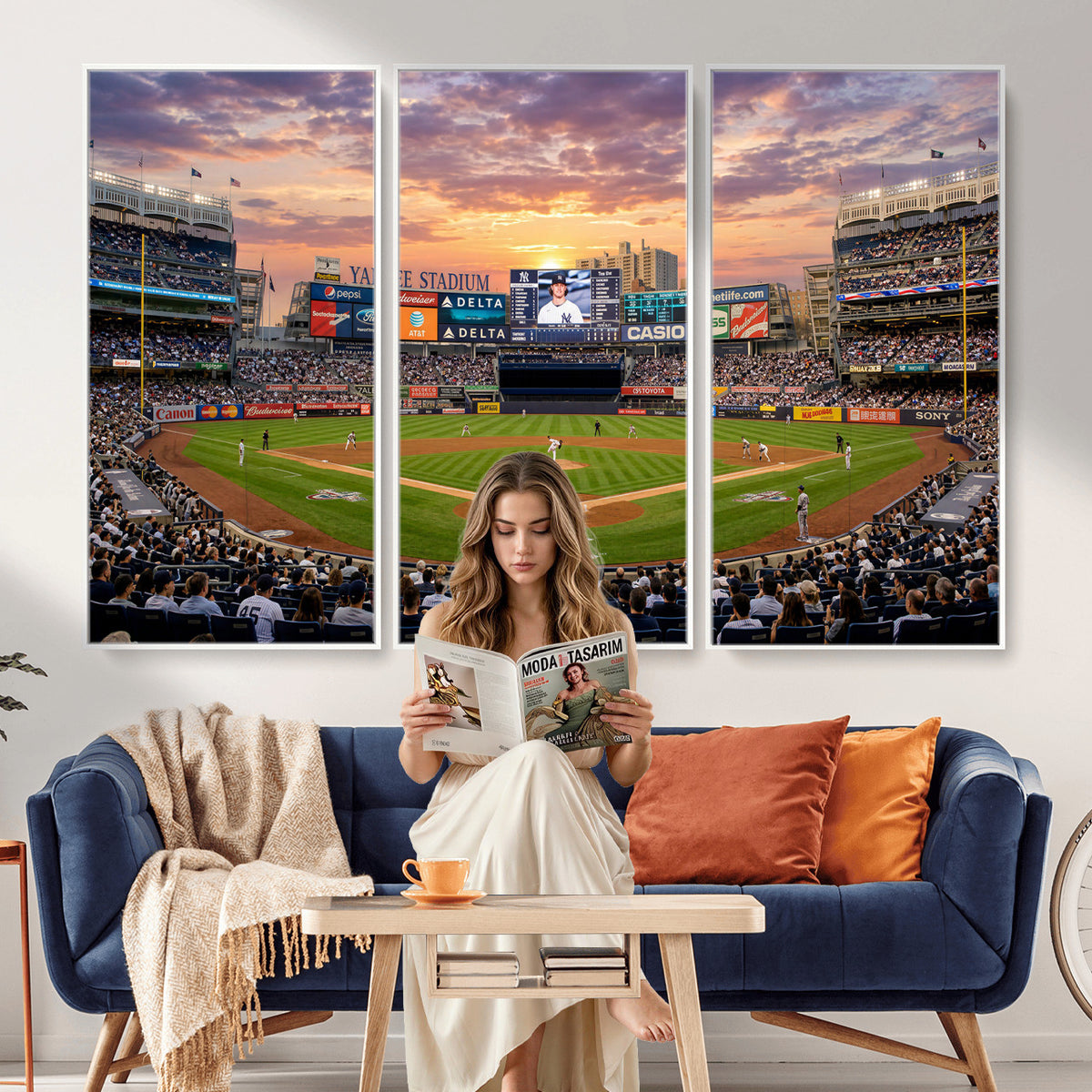 26297292-MGV-CV-36X24 - Stadium Wall Art Canvas Print