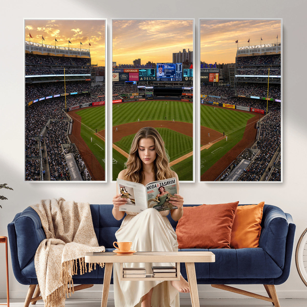 17396699-MGV-CV-36X24 - Stadium Wall Art Canvas Print