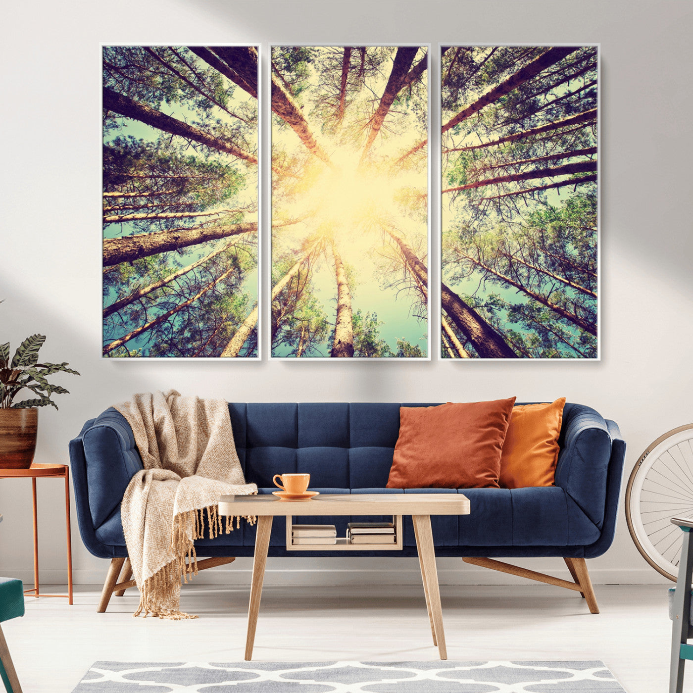 -Tree and Sunshine Canvas Print