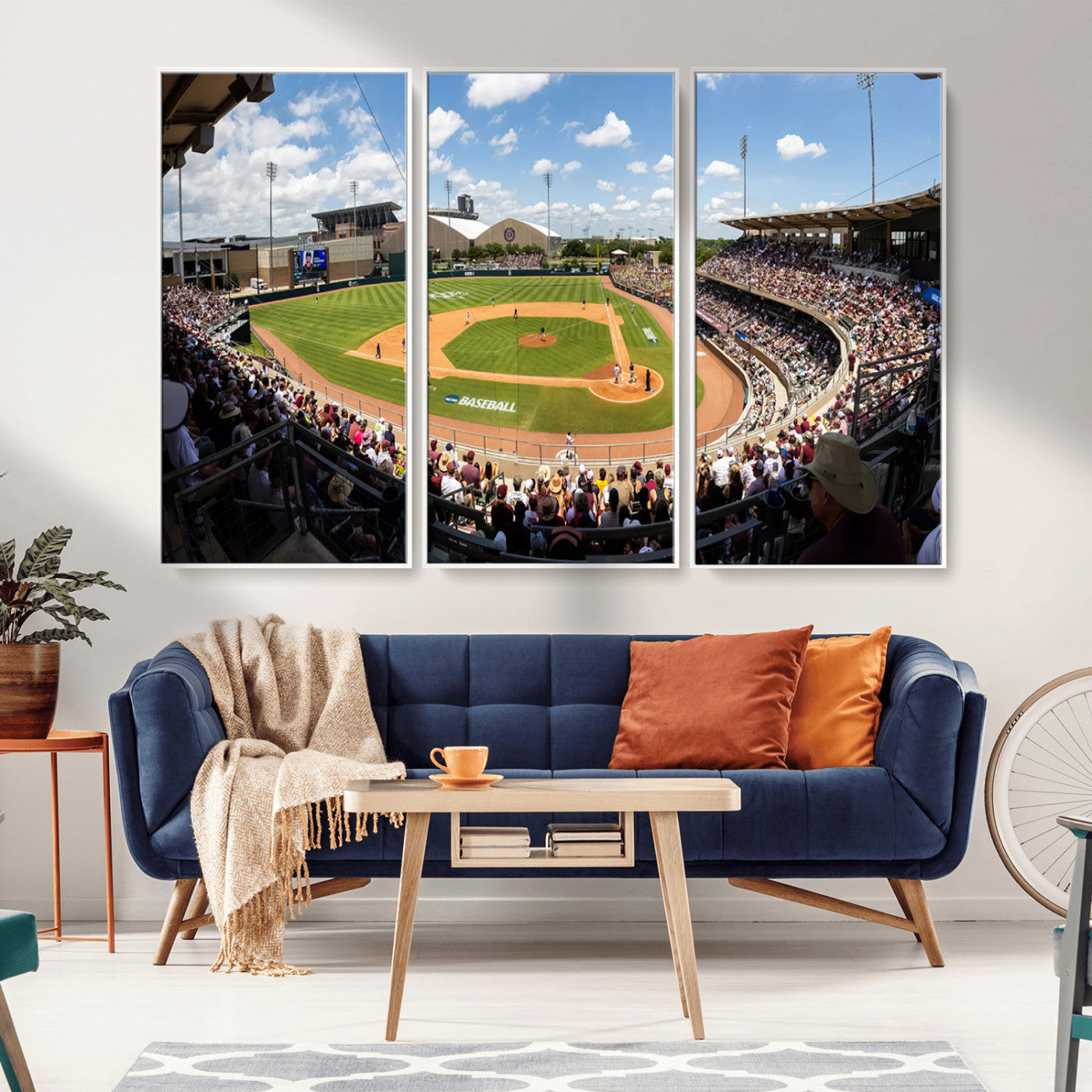 MGV-FC-48X32-3P - The Texas A&M University Aggies Athletics Team Print - College Station Kyle Field Wall Art Canvas