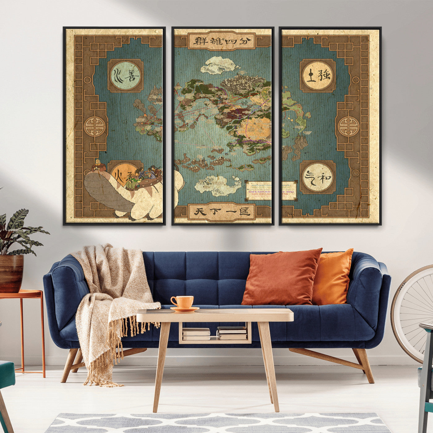 MGV-FC-48X32-3P - Push Pin World Map Canvas Print – Framed Wall Art for Couples to Track Their Travels – Anniversary