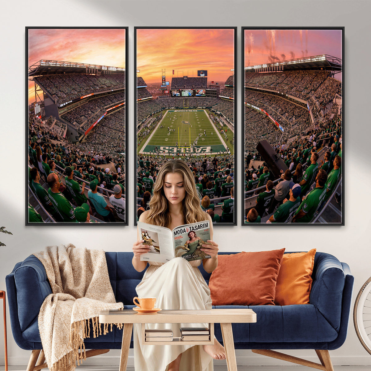 24458374-MGV-CV-36X24 - Stadium Wall Art Canvas Print