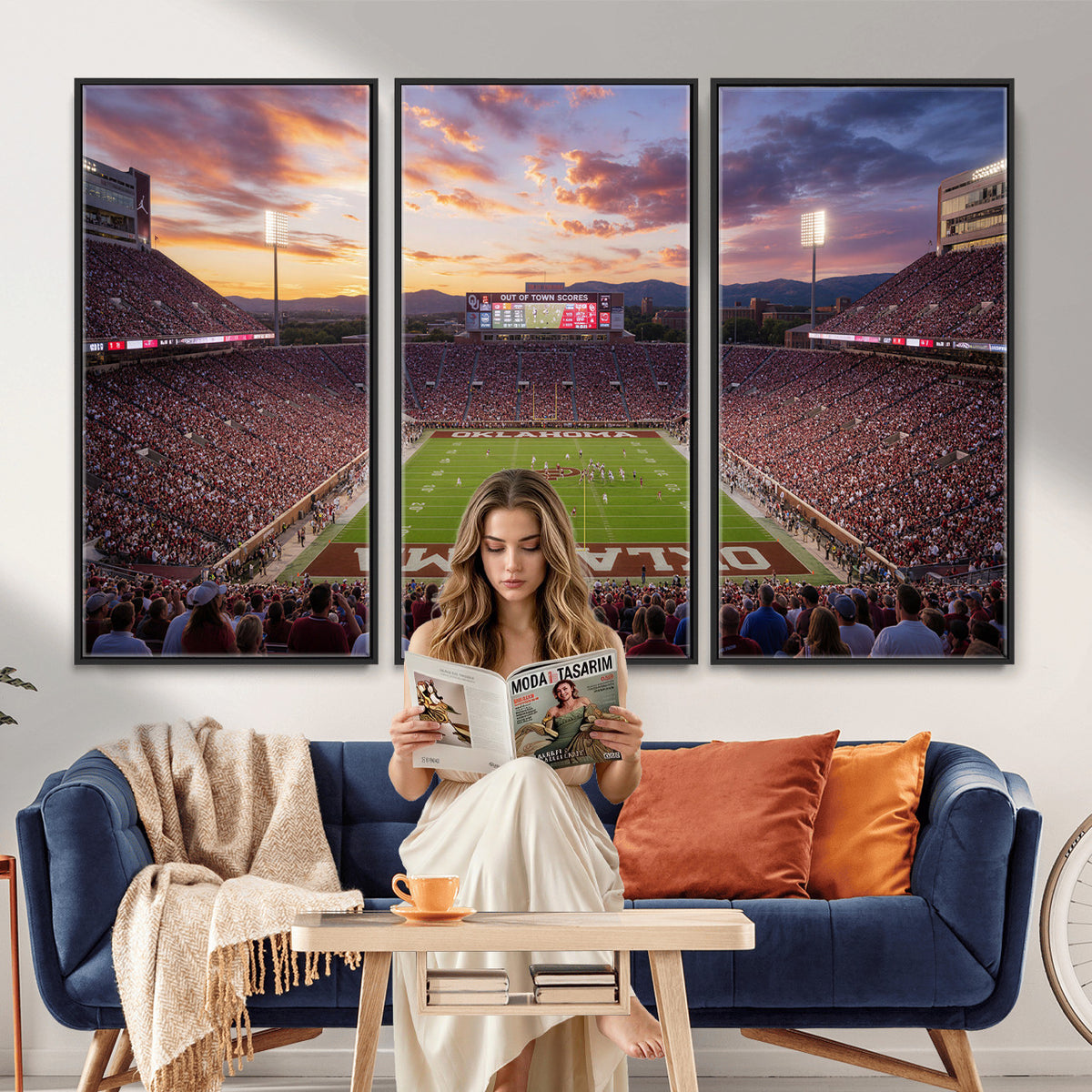 18509931-MGV-CV-36X24 - Stadium Wall Art Canvas Print