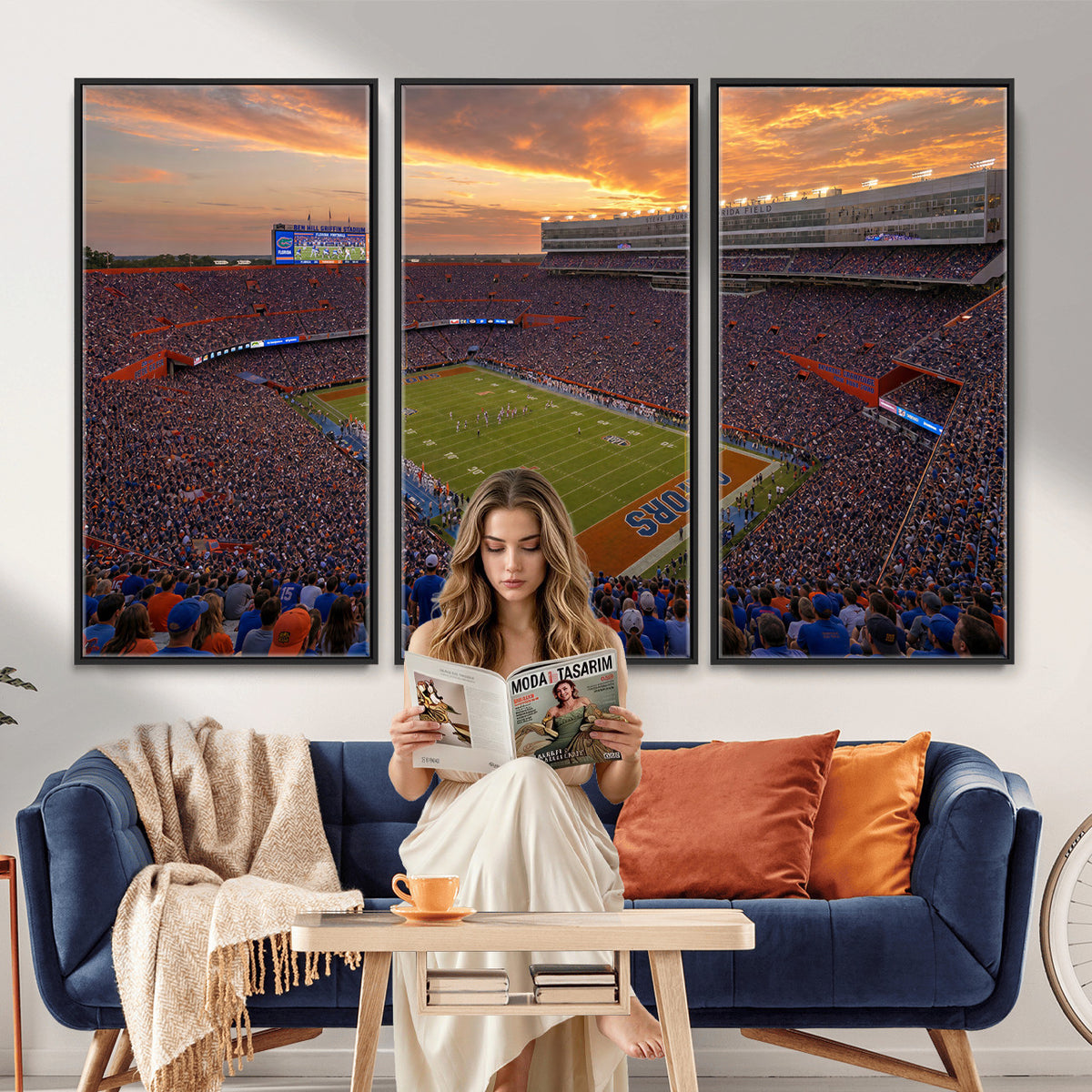 48009171-MGV-CV-36X24 - Stadium Wall Art Canvas Print