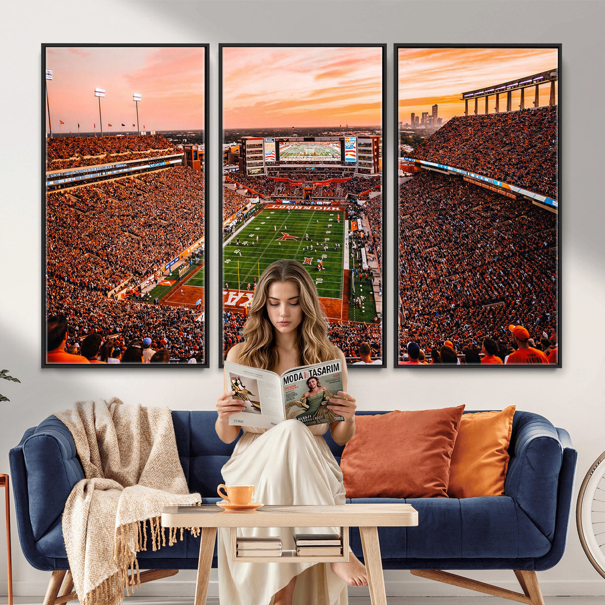 24606043-MGV-CV-36X24 - Stadium Wall Art Canvas Print