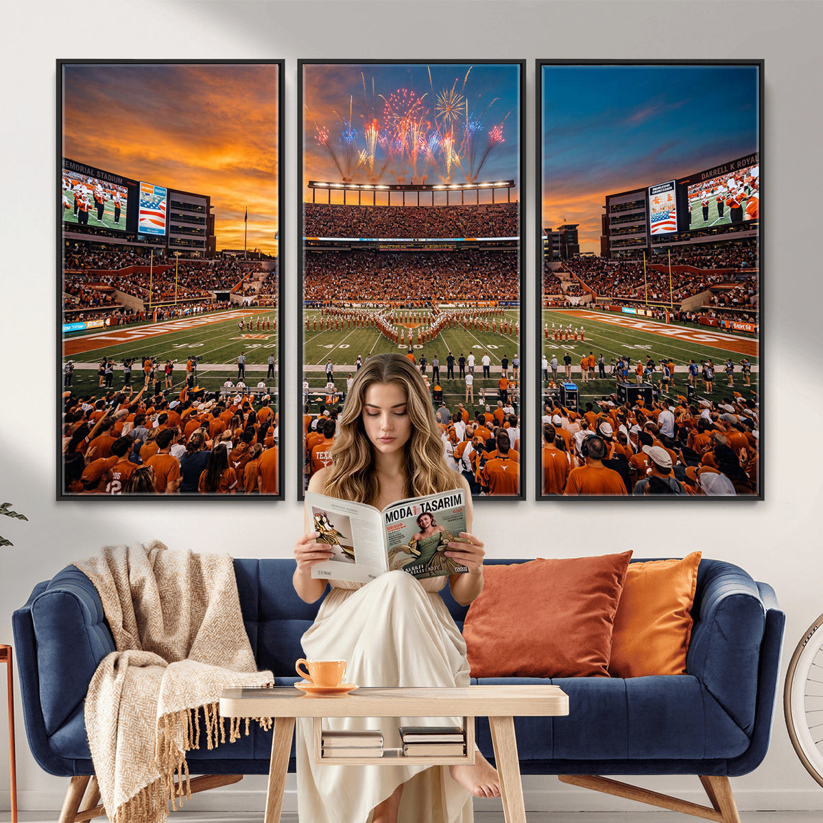 75031291-MGV-CV-36X24 - Stadium Wall Art Canvas Print