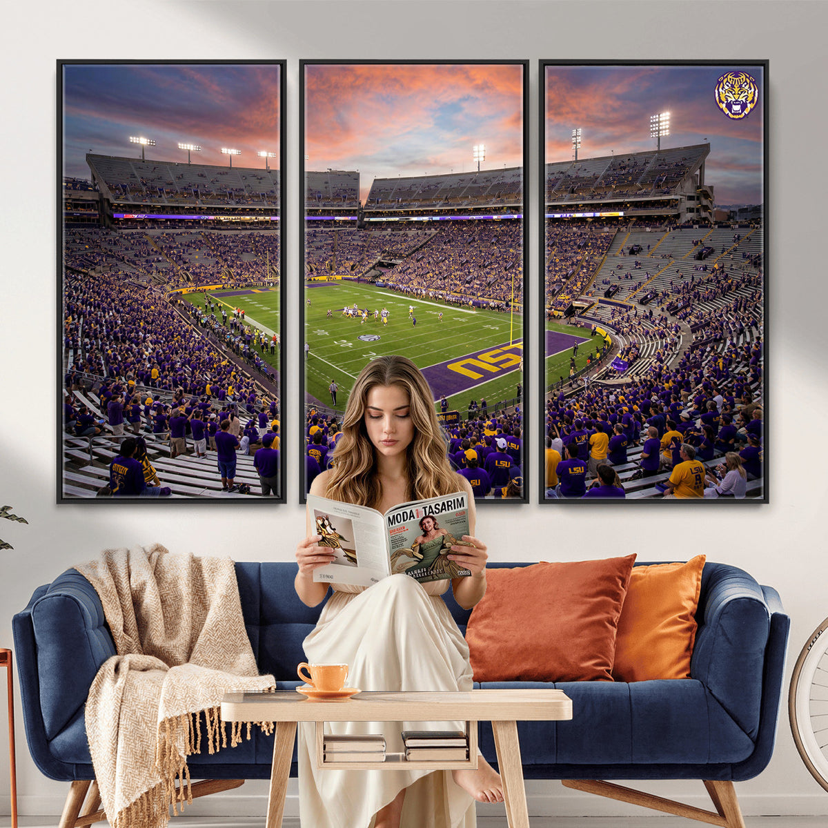 20281385-MGV-CV-36X24 - Stadium Wall Art Canvas Print