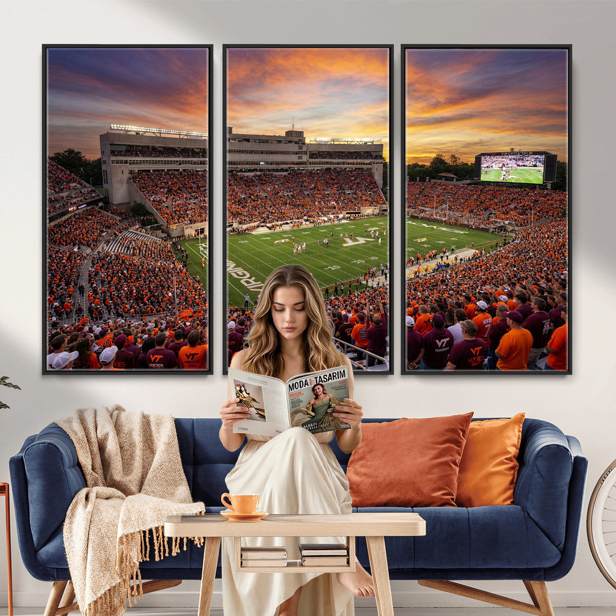 23178259-MGV-CV-36X24 - Stadium Wall Art Canvas Print