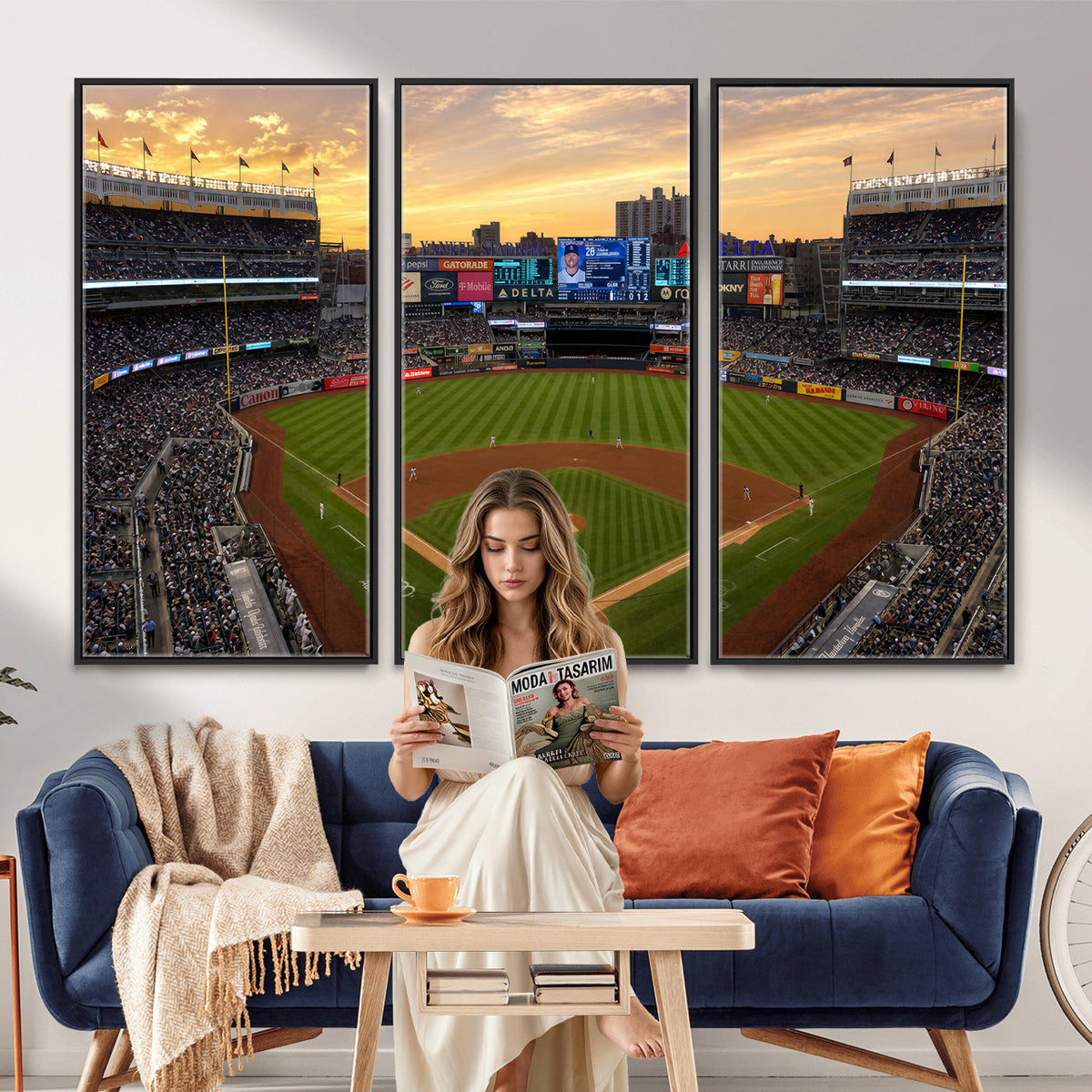 17396699-MGV-CV-36X24 - Stadium Wall Art Canvas Print