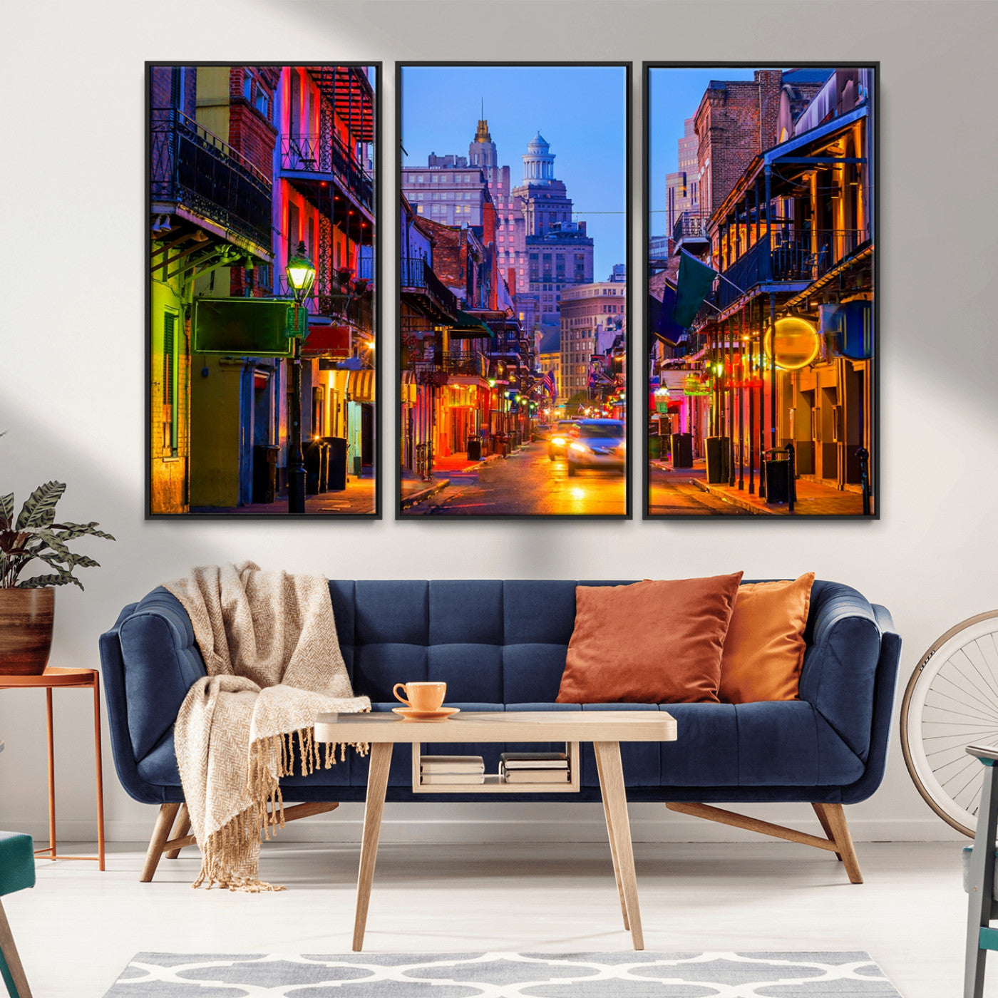 MGV-FC-48X32-3P - New Orleans Louisiana Canvas Print