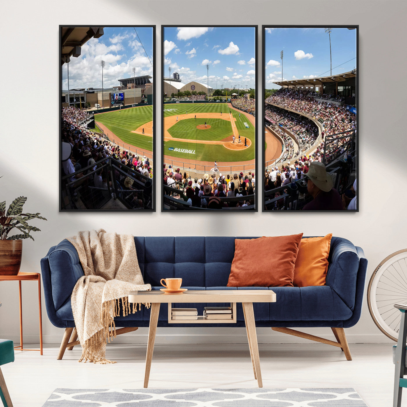 MGV-FC-48X32-3P - The Texas A&M University Aggies Athletics Team Print - College Station Kyle Field Wall Art Canvas