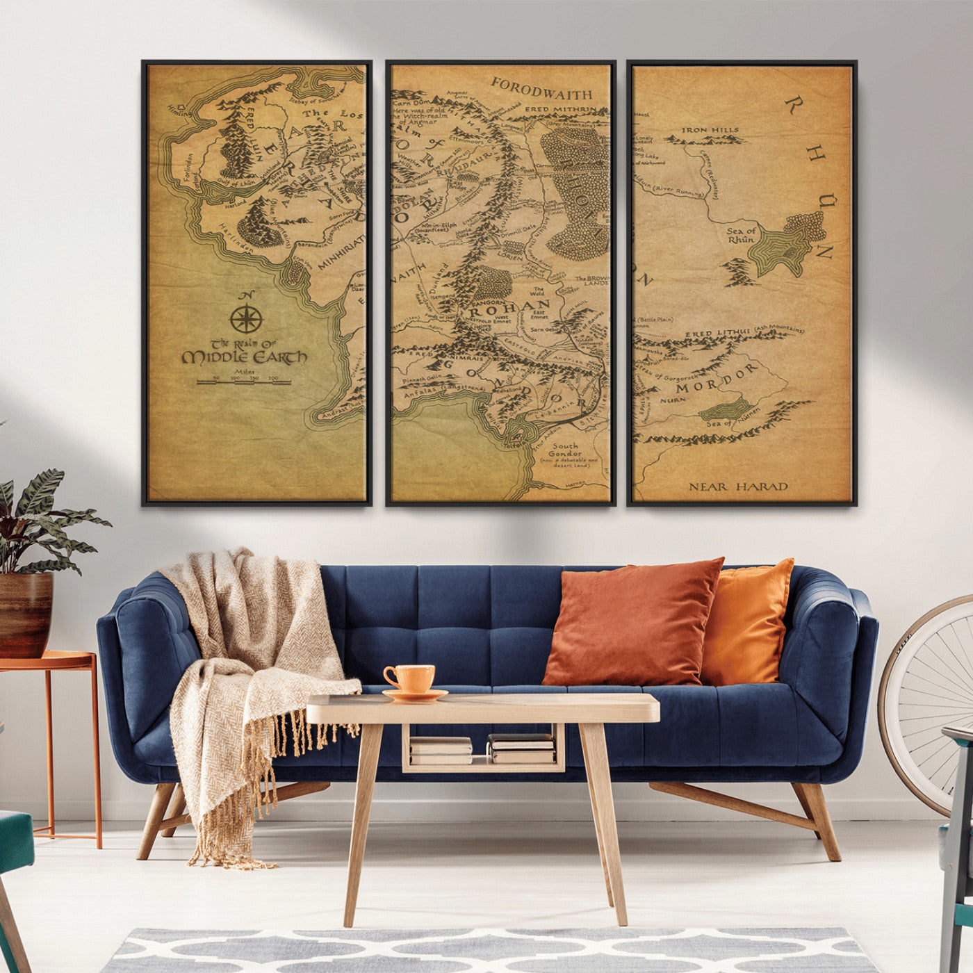 MGV-FC-48X32-3P - Push Pin World Map Canvas Print – Framed Wall Art for Couples to Track Their Travels – Anniversary