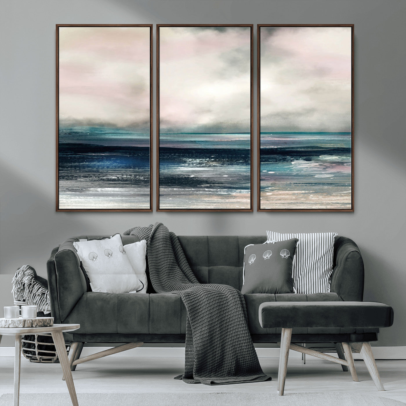 MGV-FC-48X32-3P - Contemporary Abstract Wall Art Canvas Print
